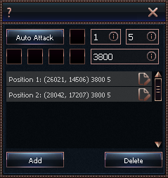 AutoAttack panel